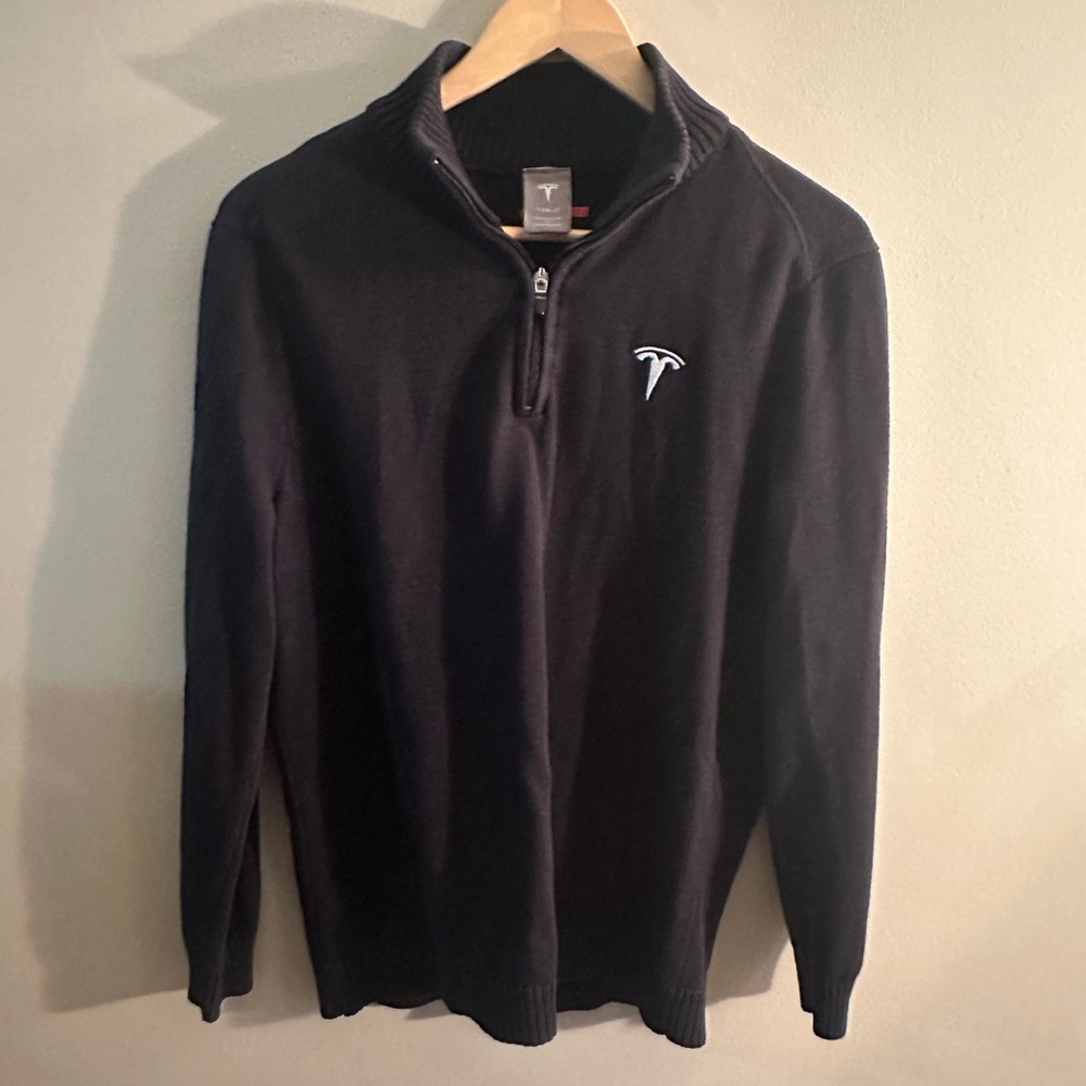 Tesla Quarter Zip Sweater